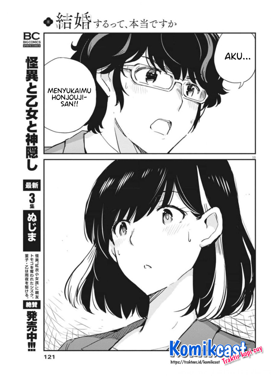 Kekkon Surutte, Hontou Desu ka? Chapter 50 Gambar 11